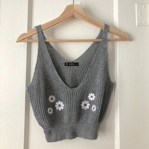 Shein Flower Tank Top
